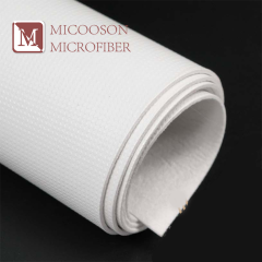 Longevity White Synthetic Leather for Football-Soft Elastic for Good Control