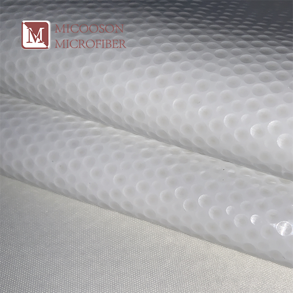 Easy Grabbing High Seaming Microfiber PU Football Leather Fabric Vegan Stretch Material