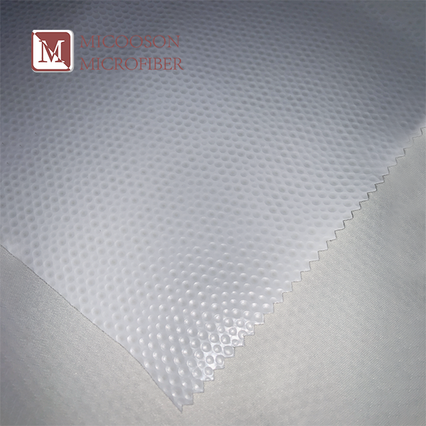 Easy Grabbing High Seaming Microfiber PU Football Leather Fabric Vegan Stretch Material