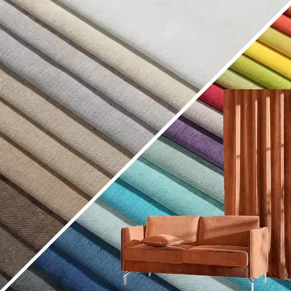 Wholesale Upholstery Fabric Suppliers Woven Linen