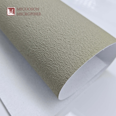 Microfiber Leather Upper Material for Safety Footwear