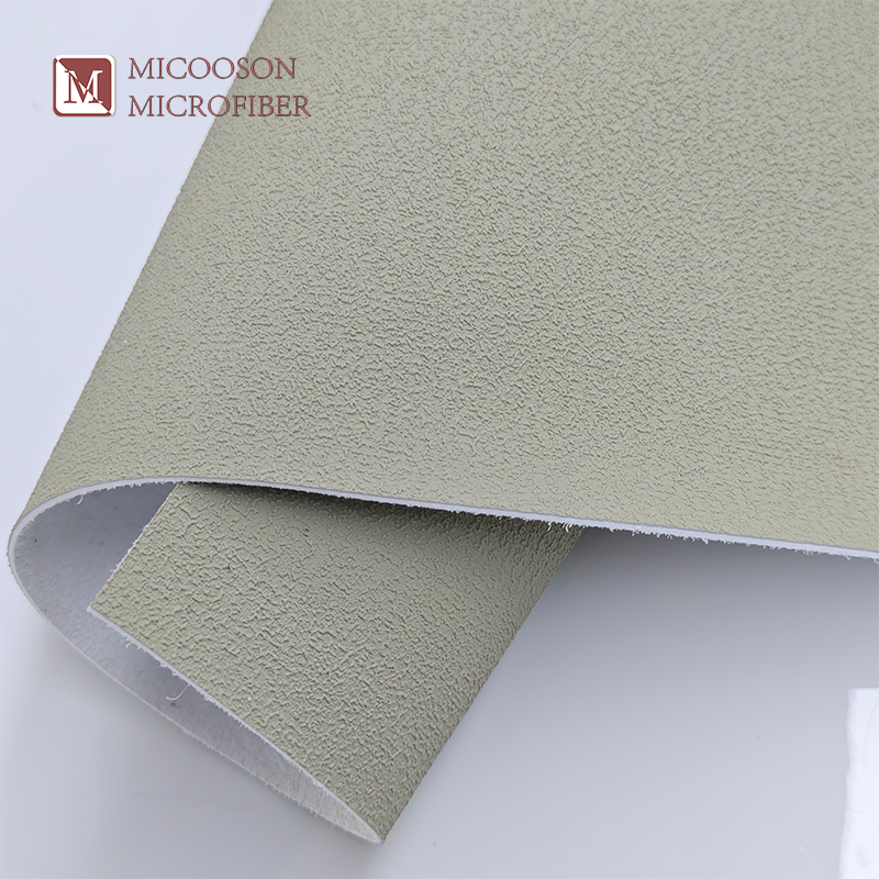 Microfiber Leather Upper Material for Safety Footwear