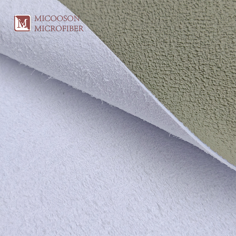 Microfiber Leather Upper Material for Safety Footwear