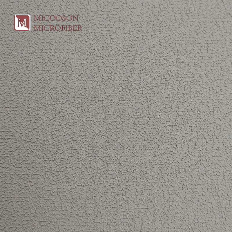 Microfiber Leather Upper Material for Safety Footwear