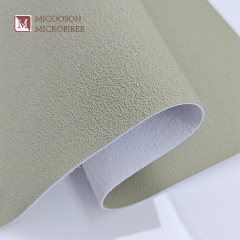 Microfiber Leather Upper Material for Safety Footwear