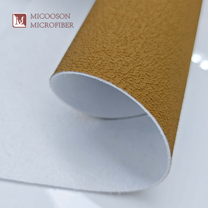 Abrasion Resistant Microfiber Leather for Work Shoes