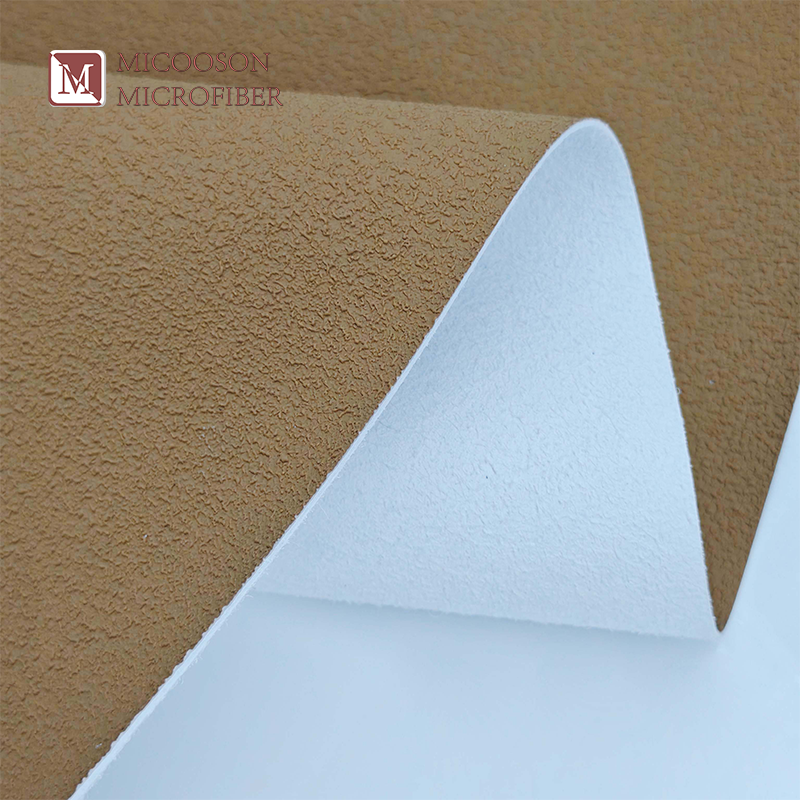 Abrasion Resistant Microfiber Leather for Work Shoes