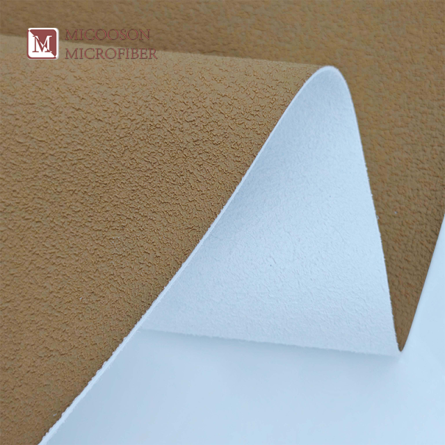 Abrasion Resistant Microfiber Leather for Work Shoes