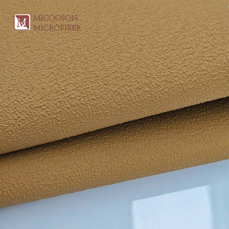 Abrasion Resistant Microfiber Leather for Work Shoes