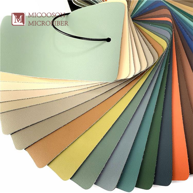 Solvent-Free Silicone Microfiber Leather for Sofa & Chair Upholstery
