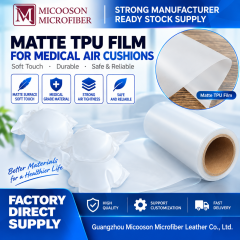 Medical-grade matte film for air bags