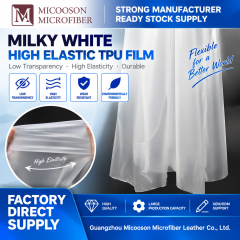 Milky white, high-elasticity, low-transparency TPU