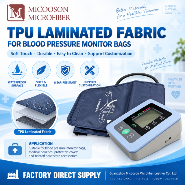 TPU material for blood pressure monitor pouches