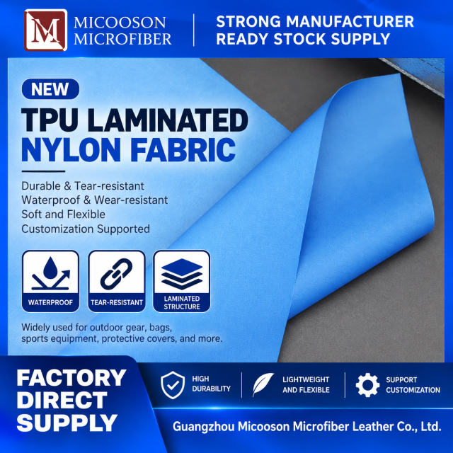TPU laminated to nylon fabric
