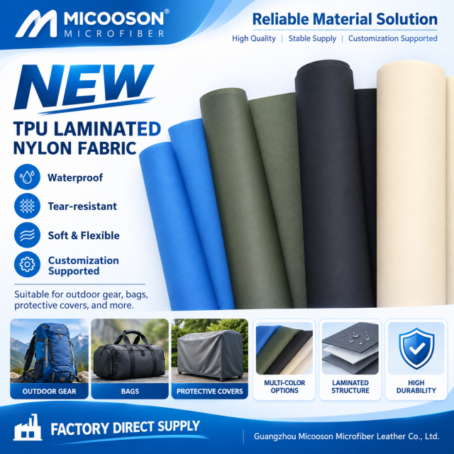 High-performance TPU laminated to nylon fabric (China)