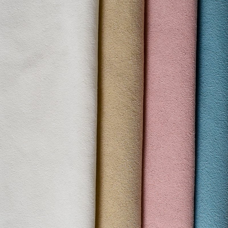 0.7mm High Abrasion Resistance High Tearing Strength Suede for Shoes