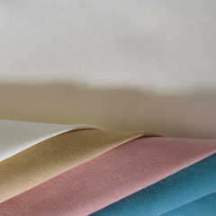 0.7mm High Abrasion Resistance High Tearing Strength Suede for Shoes