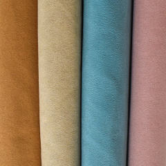0.5mm Hydrolysis Resistant Waterproof Suede PU Synthetic Microfiber for Shoes