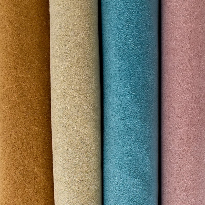 0.5mm Hydrolysis Resistant Waterproof Suede PU Synthetic Microfiber for Shoes