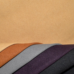 Great Flexibility Breathable Microfiber Suede Leather for Shoes