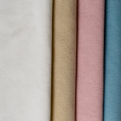 Great Flexibility Breathable Microfiber Suede Leather for Shoes