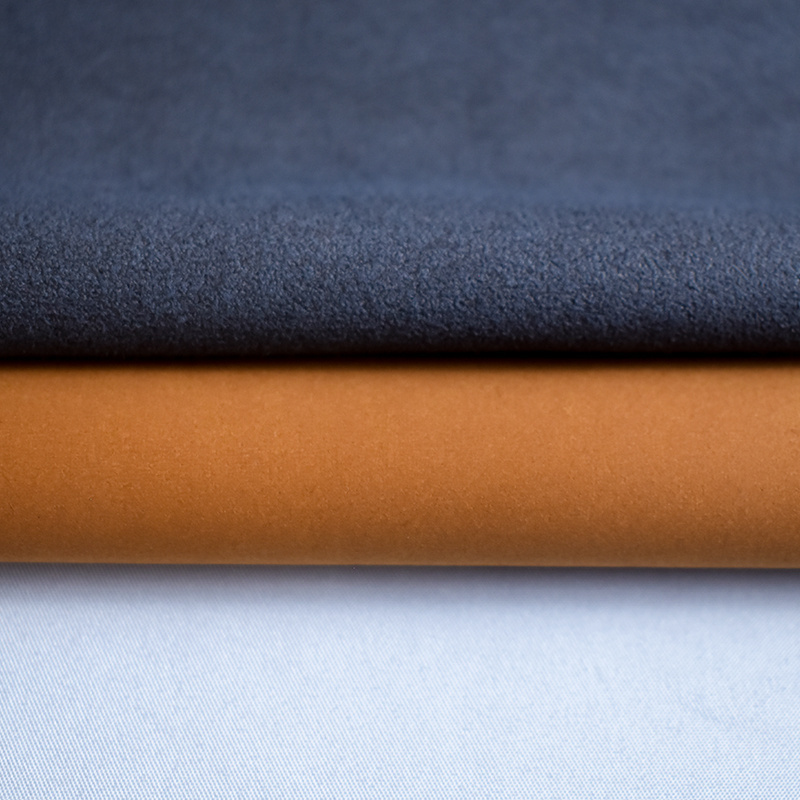 Eco-Friendly Recycled High Abrasion Resistance PU Microfiber Suede Artificial/Vegan Leather