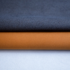Eco-Friendly Recycled High Abrasion Resistance PU Microfiber Suede Artificial/Vegan Leather