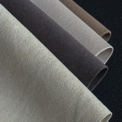 1.8-2.0mm Synthetic Microfiber Suede Leather for Work Shoes