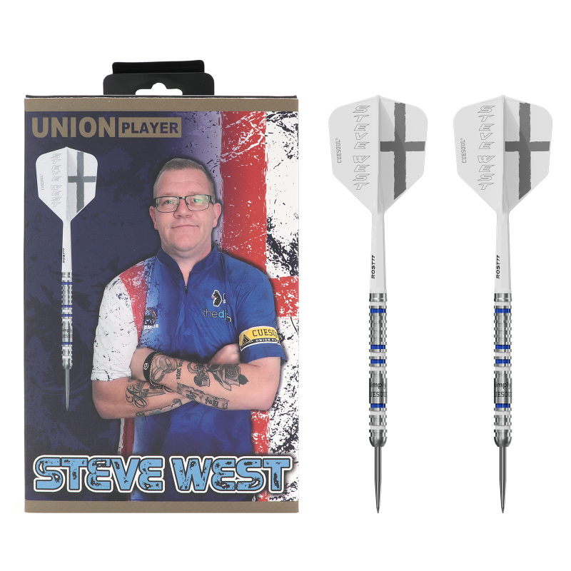 CUESOUL Union Player Steve West Steel Tip