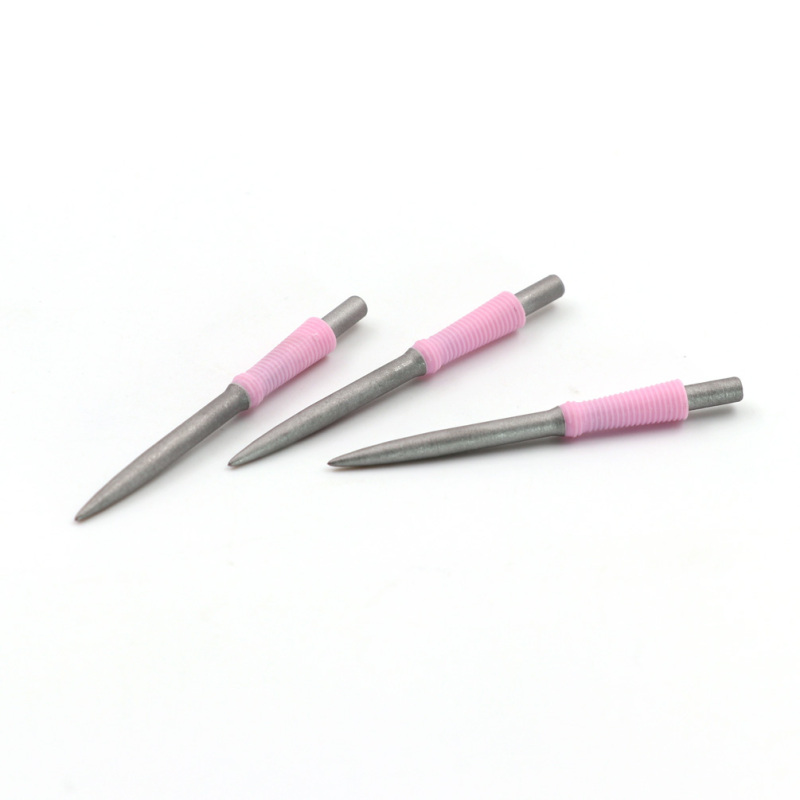 CUESOUL TOUCH POINT II Replacement Dart Steel Point,Steel Tips,Pack of 3pcs