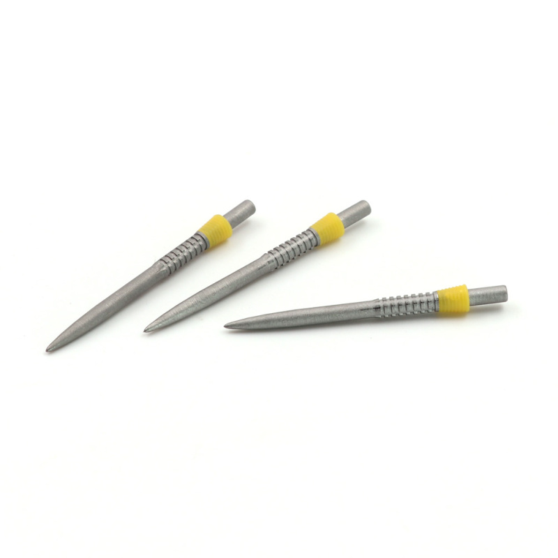 CUESOUL TOUCH POINT II Replacement Dart Steel Point,Steel Tips,Pack of 3pcs