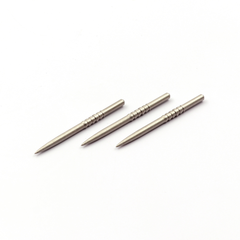 CUESOUL TOUCH POINT II Replacement Dart Steel Grooved Points,Steel Tips,Pack of 3pcs