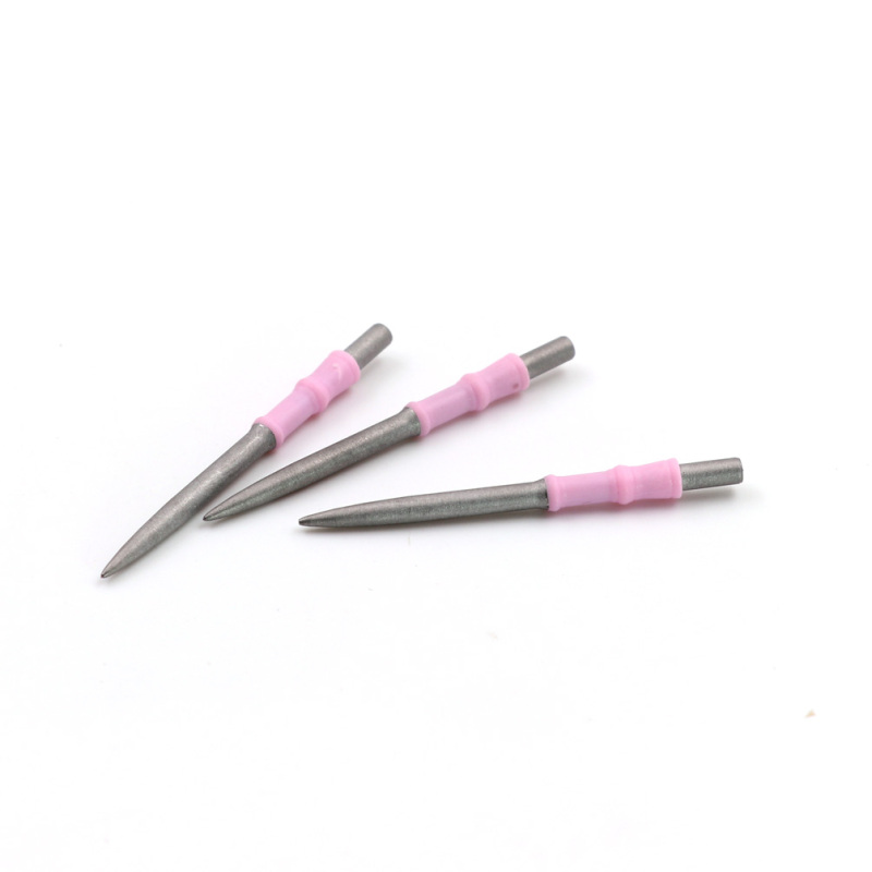 CUESOUL TOUCH POINT II Replacement Dart Steel Point,Steel Tips,Pack of 3pcs
