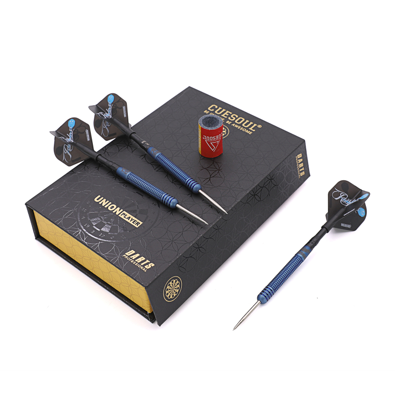 CUESOUL JAMES RICHARDSON "RUTHLESS" 25g 90% Tungsten Steel Tip Dart Barrels,Oil Paint Special Edition