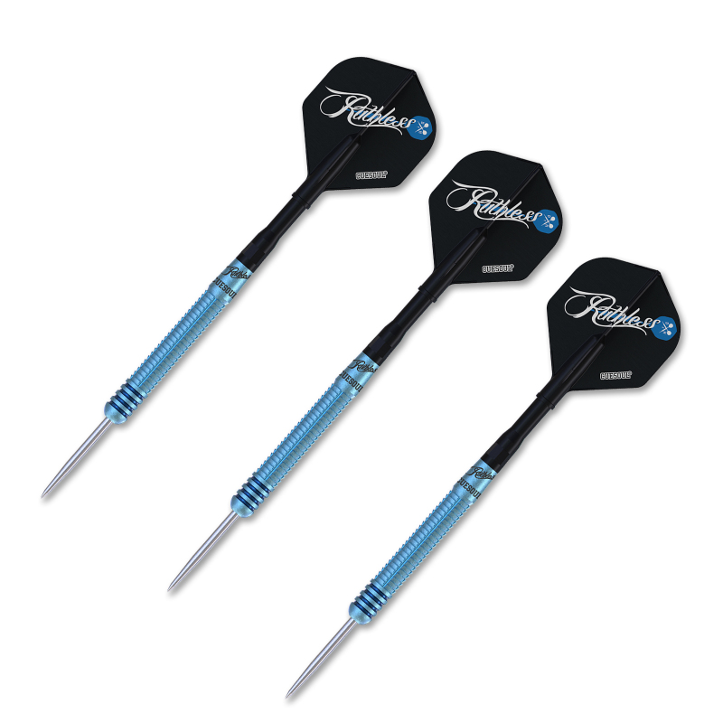 CUESOUL JAMES RICHARDSON "RUTHLESS" 25g 90% Tungsten Steel Tip Dart Barrels,Oil Paint Special Edition