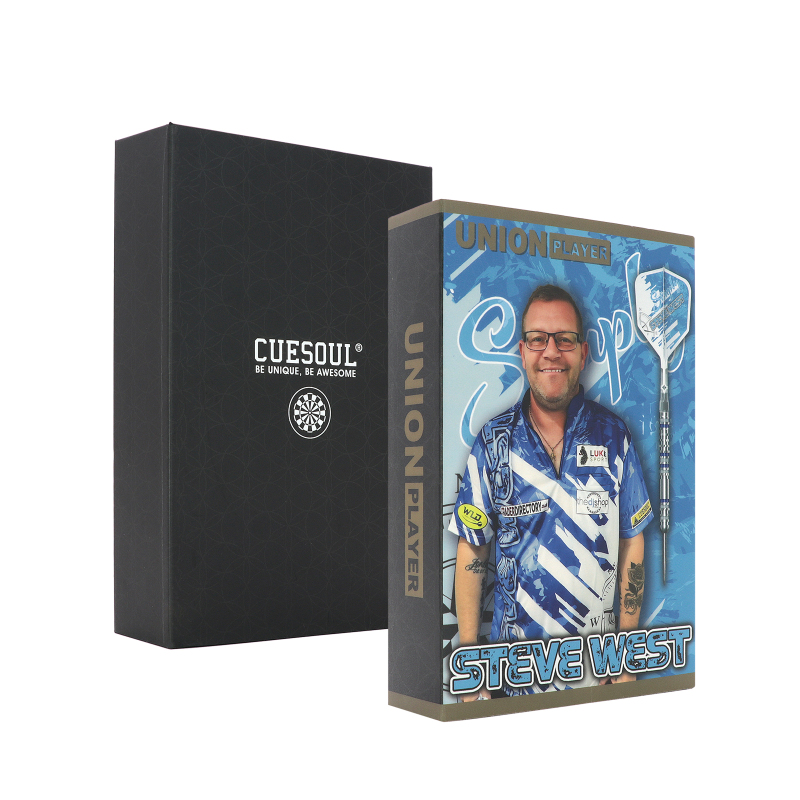 CUESOUL Steve West 22g 90% Tungsten Steel Tip Dart Barrels