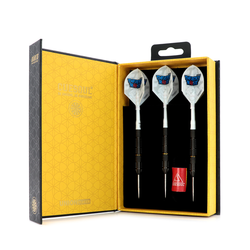 CUESOUL John Michael 23g 90% Tungsten Steel Tip Dart Barrels,Oil Paint Special Edition