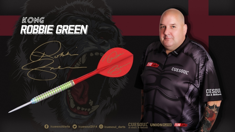 CUESOUL Robbie Green 22g 90% Tungsten Steel Tip Dart Barrels