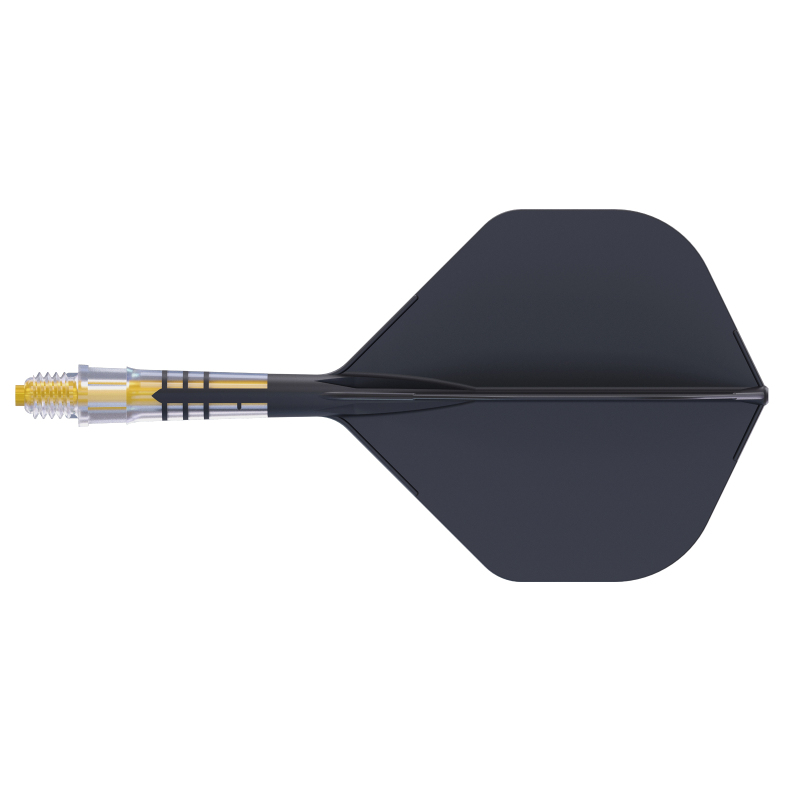 CUESOUL ROST T19 Carbon Integrated Dart Shaft and Flight ,Big Standard Shape,Set of 3