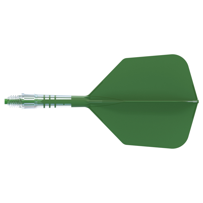 CUESOUL ROST T19 Carbon Integrated Dart Shaft and Flight Big Wing Shape,Set of 3