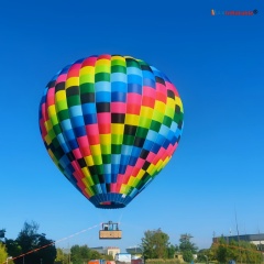 CACC Certificate 8 Passenger Inflatable Hot Air Balloon for Scenic Sky Rides
