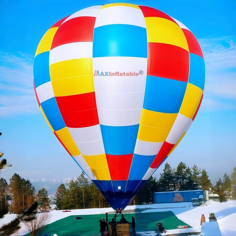 CACC Certificate 8 Passenger Inflatable Hot Air Balloon for Scenic Sky Rides