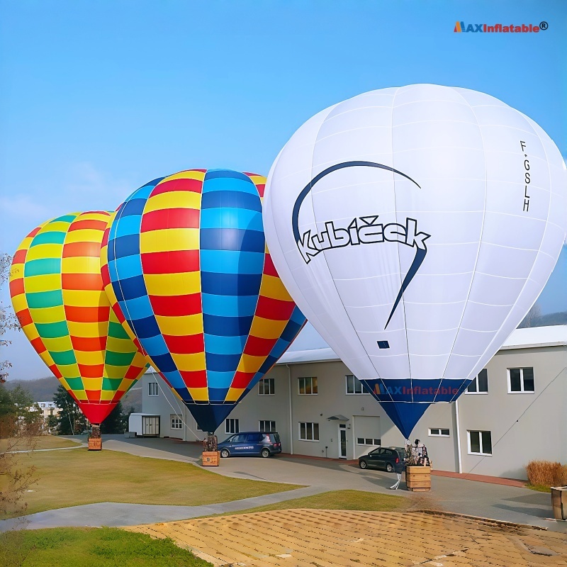 CACC Certificate 8 Passenger Inflatable Hot Air Balloon for Scenic Sky Rides