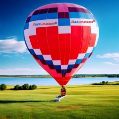 6 P hot air balloon ride from maxinflatable 