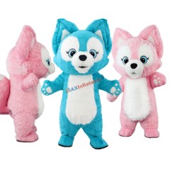 Inflatable LinaBell Fox Mascot Costume