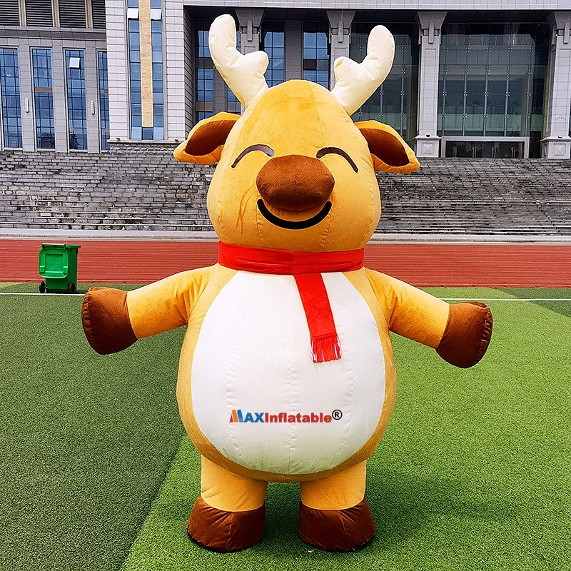 Inflatable Christmas Party Mascot Costume