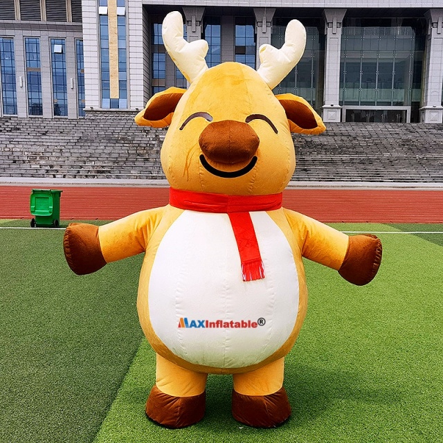 Inflatable Christmas Party Mascot Costume
