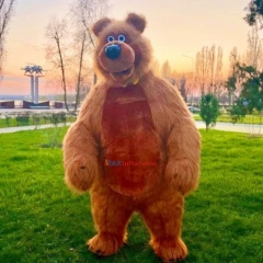 Inflatable Masha Bear Mascot Costume from Maxinflatable
