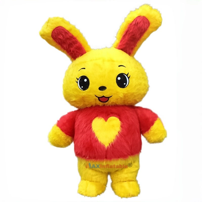 Inflatable Rabbit Mascot Costume from Maxinflatable