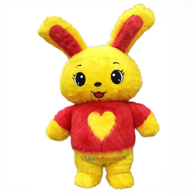 Inflatable Rabbit Mascot Costume from Maxinflatable